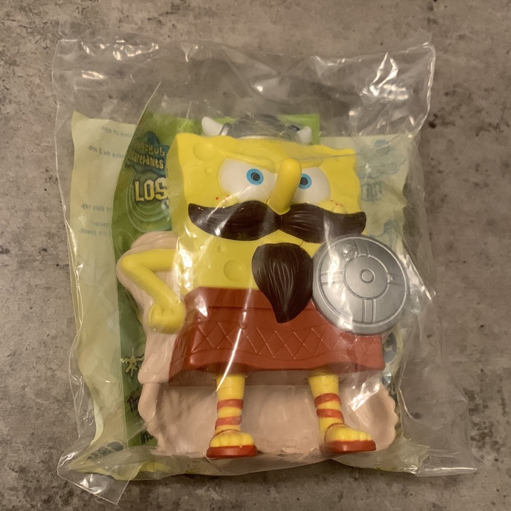 Burger King 2005 Sponge Bob Lost In Time Sponge Bob Square Pants Toy